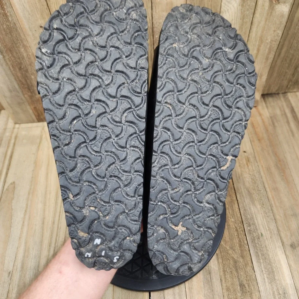 Birkenstock Arizona EVA Black Sandals Mens size 10 Euro 43 Waterproof Slides